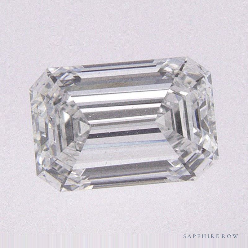 0.59 ct Emerald Natural Diamond – E SI1 — Sapphire Row · cut · cut7