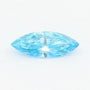 0.59 ct lab-grown fancy vivid blue diamond, marquise cut | Sapphire Row · cut7