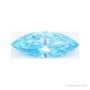 0.59 ct lab-grown fancy vivid blue diamond, marquise cut | Sapphire Row · cut4