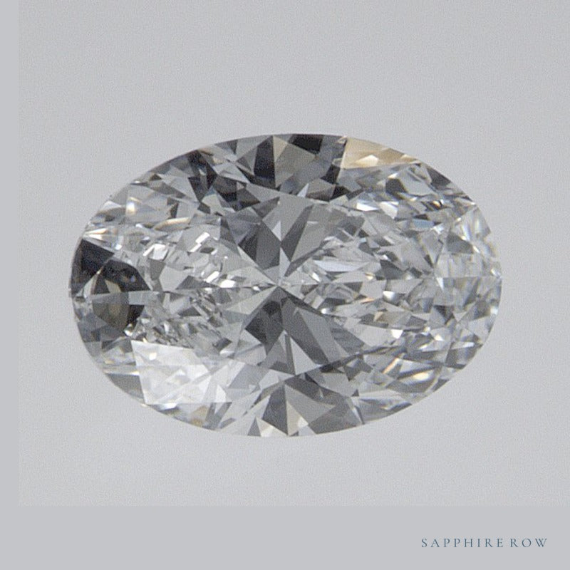 0.59 ct lab-grown diamond, oval cut | Sapphire Row · cut6