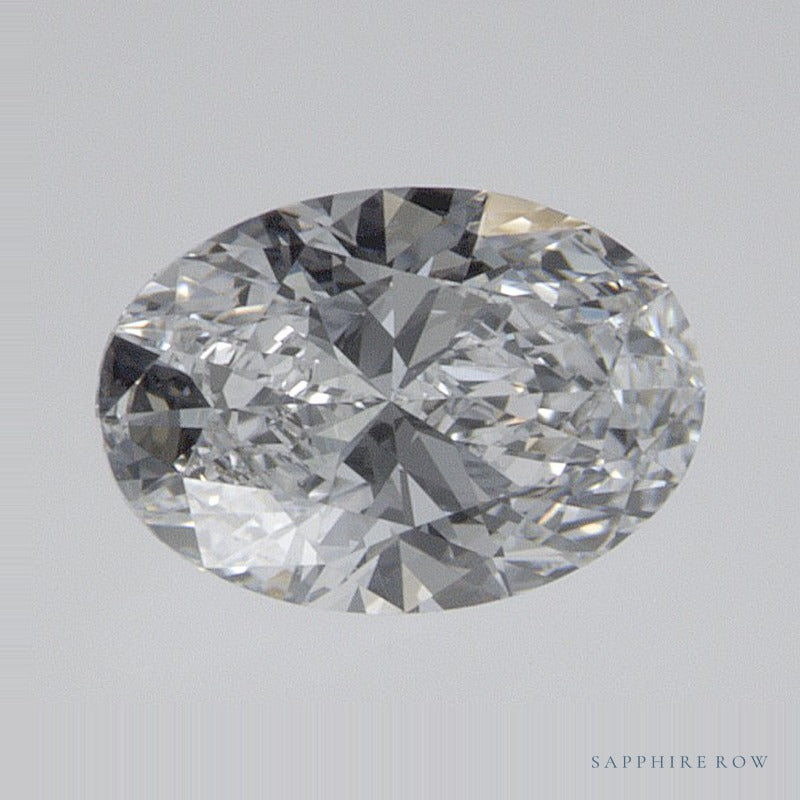 0.59 ct lab-grown diamond, oval cut | Sapphire Row · cut7