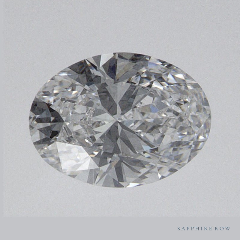0.59 ct lab-grown diamond, oval cut | Sapphire Row · cut6
