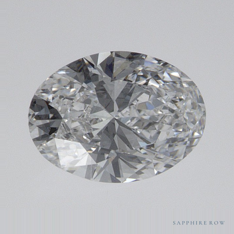 0.59 ct lab-grown diamond, oval cut | Sapphire Row · cut7