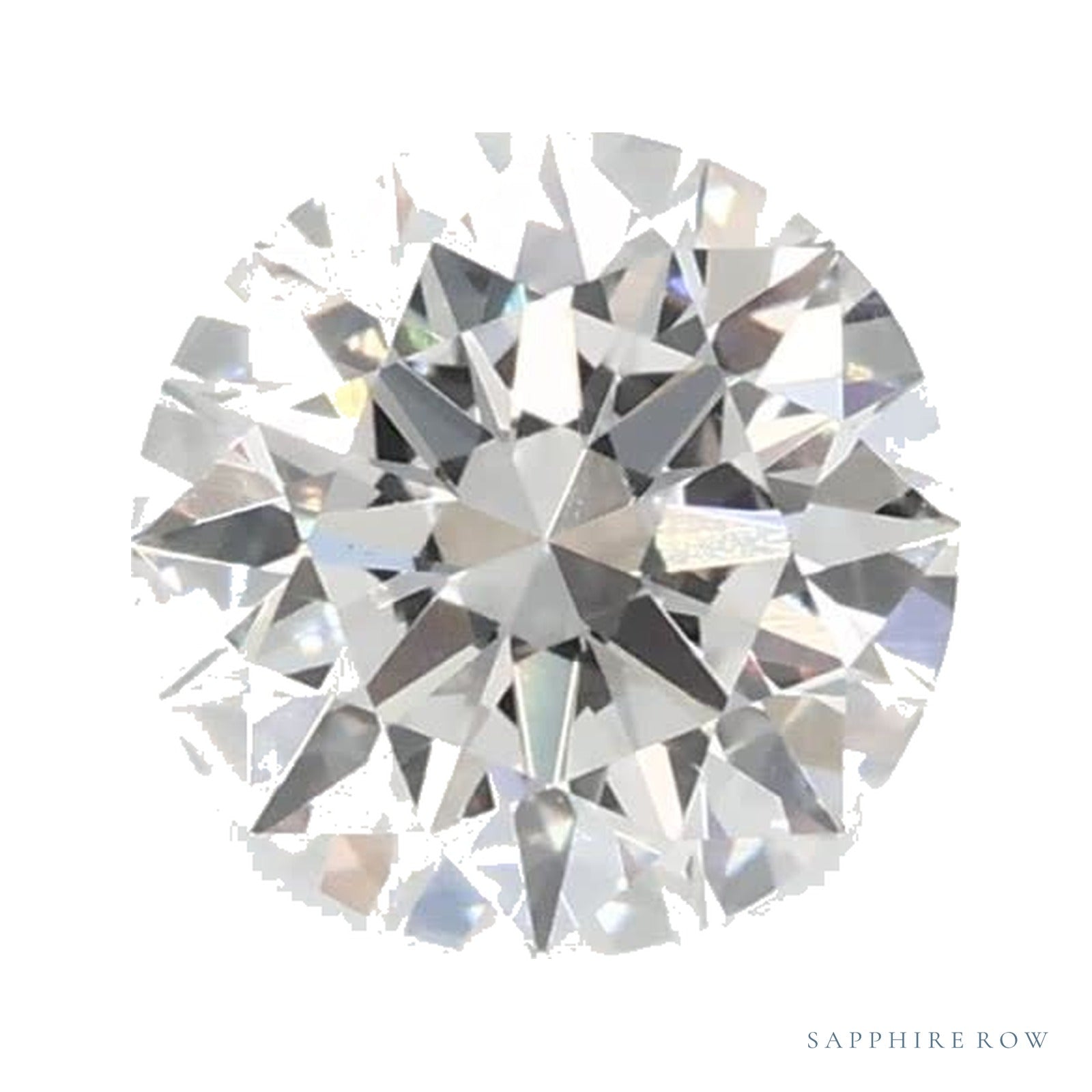 0.59 ct Round Lab-Grown Diamond – E VS1 — Sapphire Row · cut · cut3 · cut4
