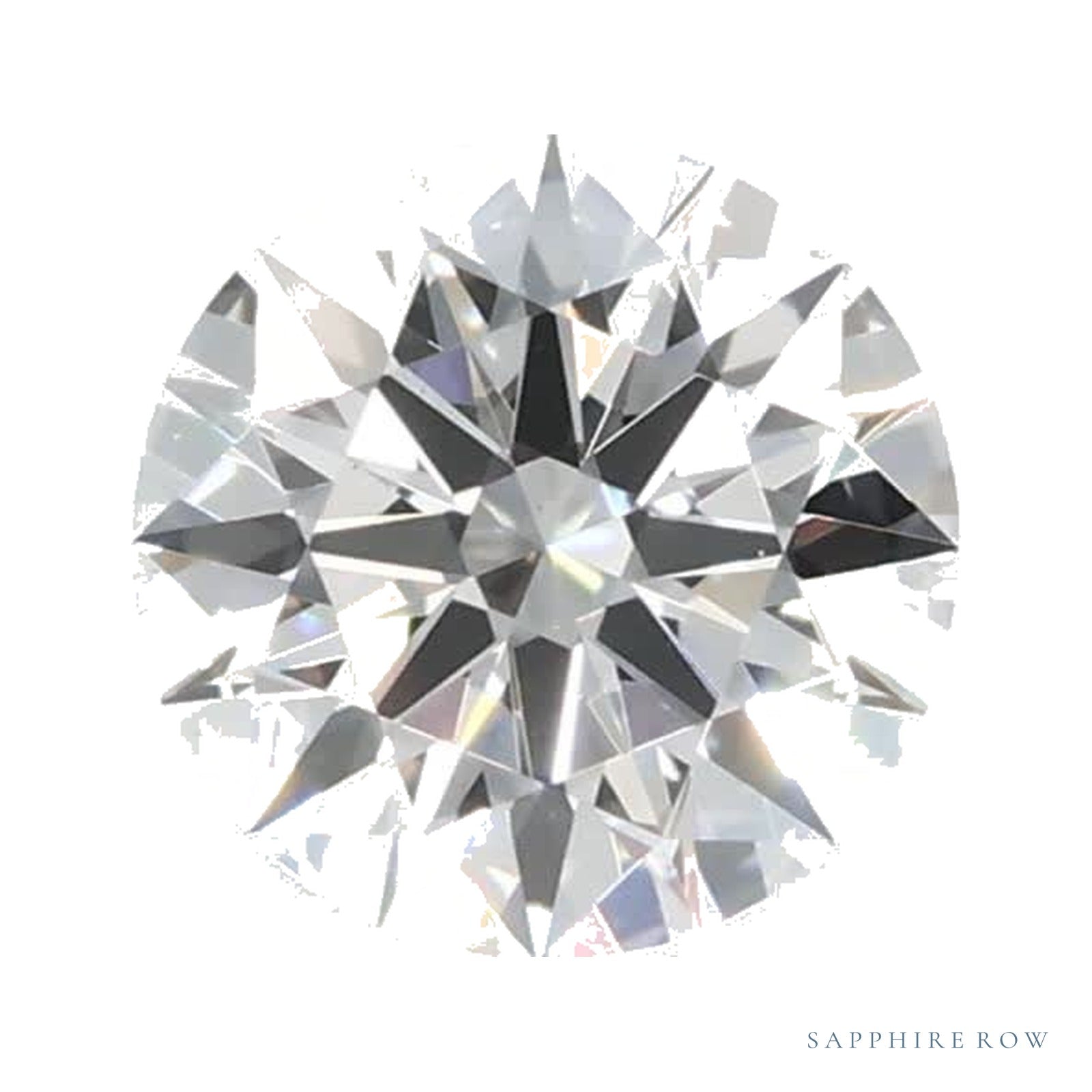 0.59 ct Round Lab-Grown Diamond – E VS1 — Sapphire Row · cut · cut3 · cut4