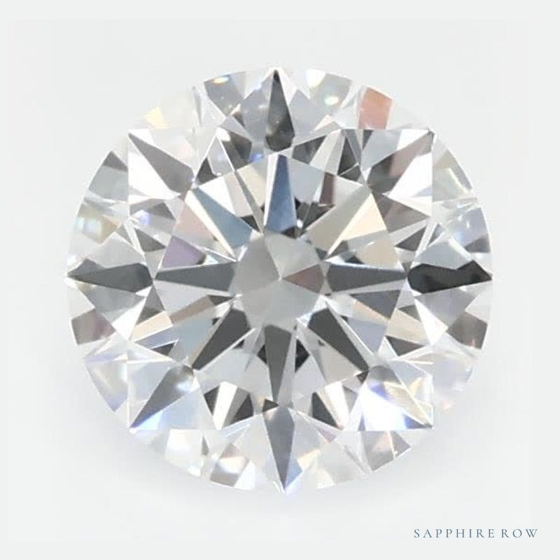 0.59 ct lab-grown diamond, round cut | Sapphire Row · cut6