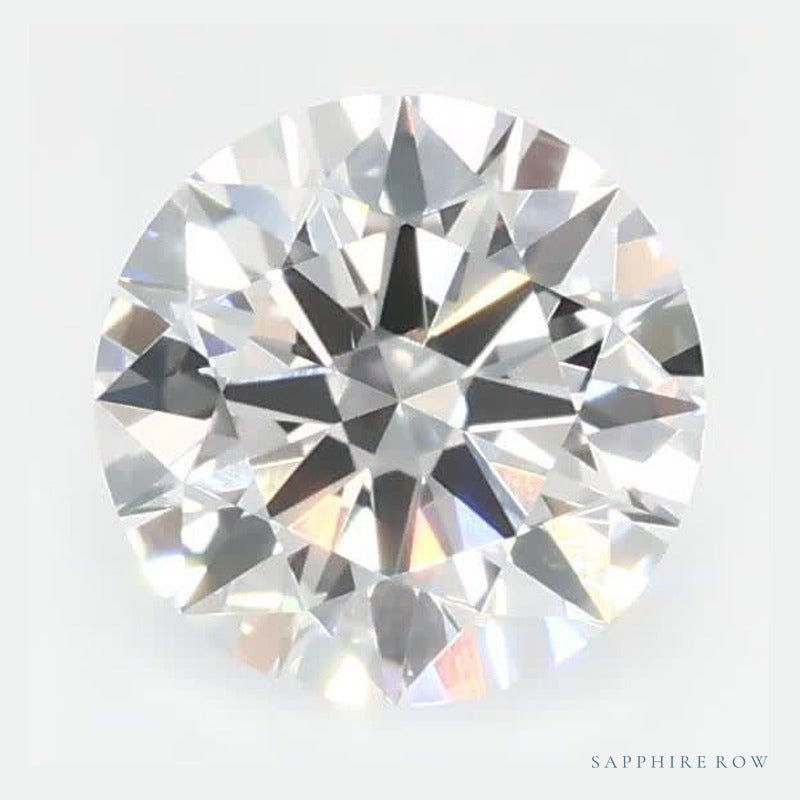0.59 ct lab-grown diamond, round cut | Sapphire Row · cut6