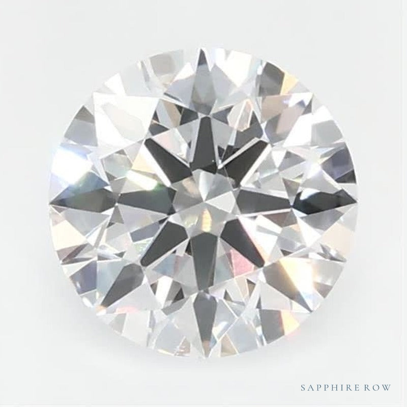 0.59 ct lab-grown diamond, round cut | Sapphire Row · cut6