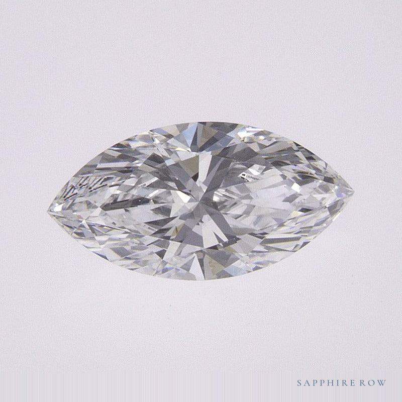 0.59 ct lab-grown diamond, marquise cut | Sapphire Row · cut7