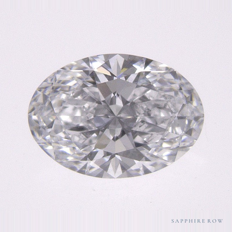 0.59 ct lab-grown diamond, oval cut | Sapphire Row · cut7