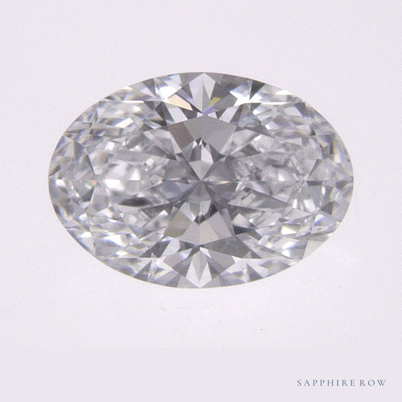 0.59 ct lab-grown diamond, oval cut | Sapphire Row · cut6