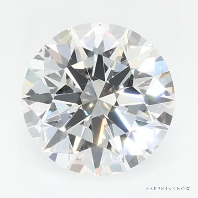 0.59 ct lab-grown diamond, round cut | Sapphire Row · cut7