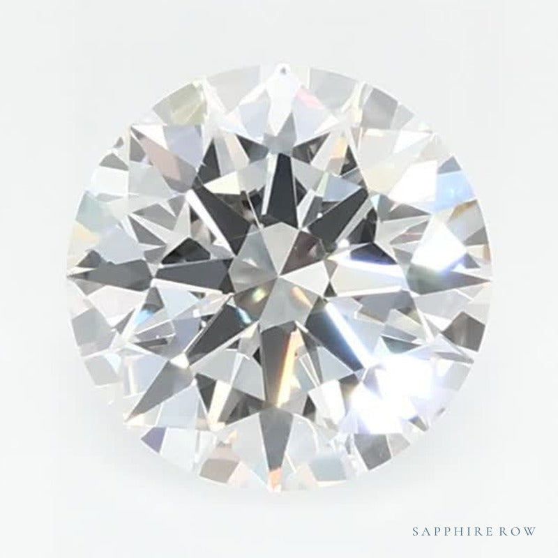 0.59 ct lab-grown diamond, round cut | Sapphire Row · cut6