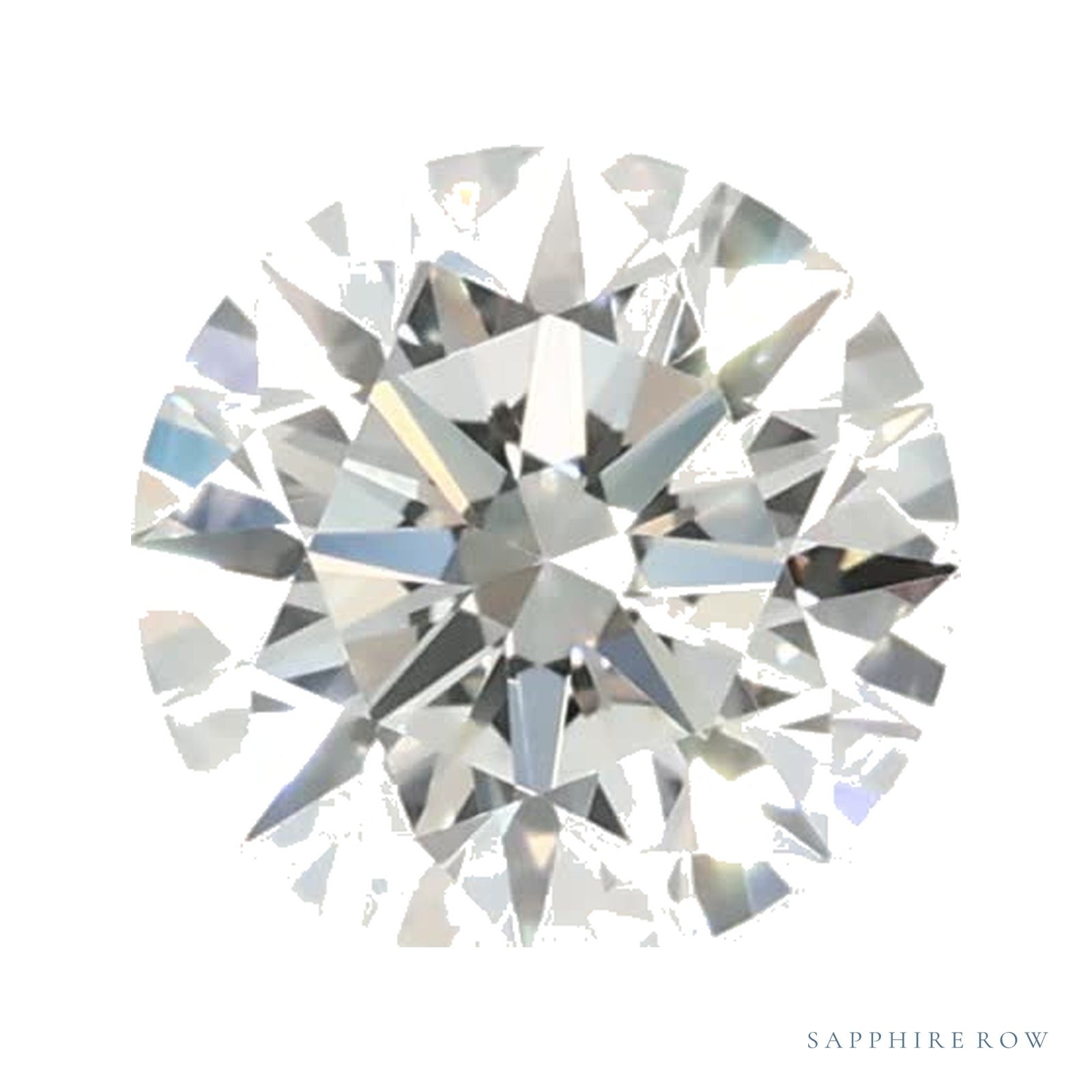 0.59 ct Round Lab-Grown Diamond – F VVS2 — Sapphire Row · cut · cut3 · cut4