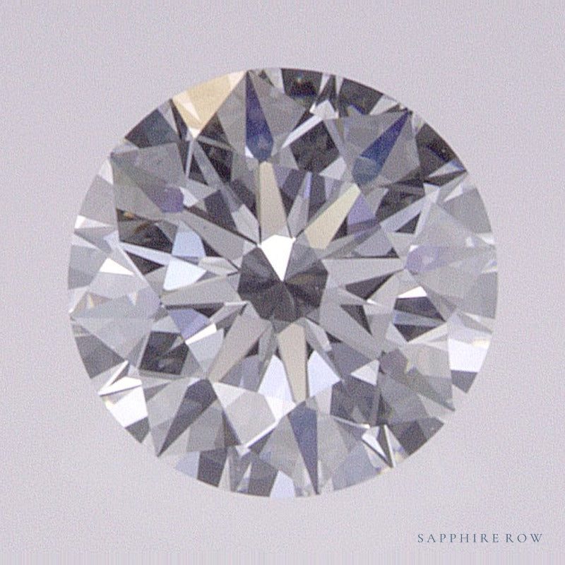 0.59 ct lab-grown diamond, round cut | Sapphire Row · cut7
