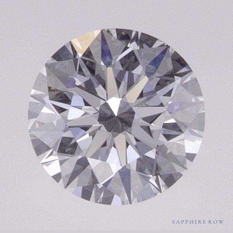 0.59 ct lab-grown diamond, round cut | Sapphire Row · cut6