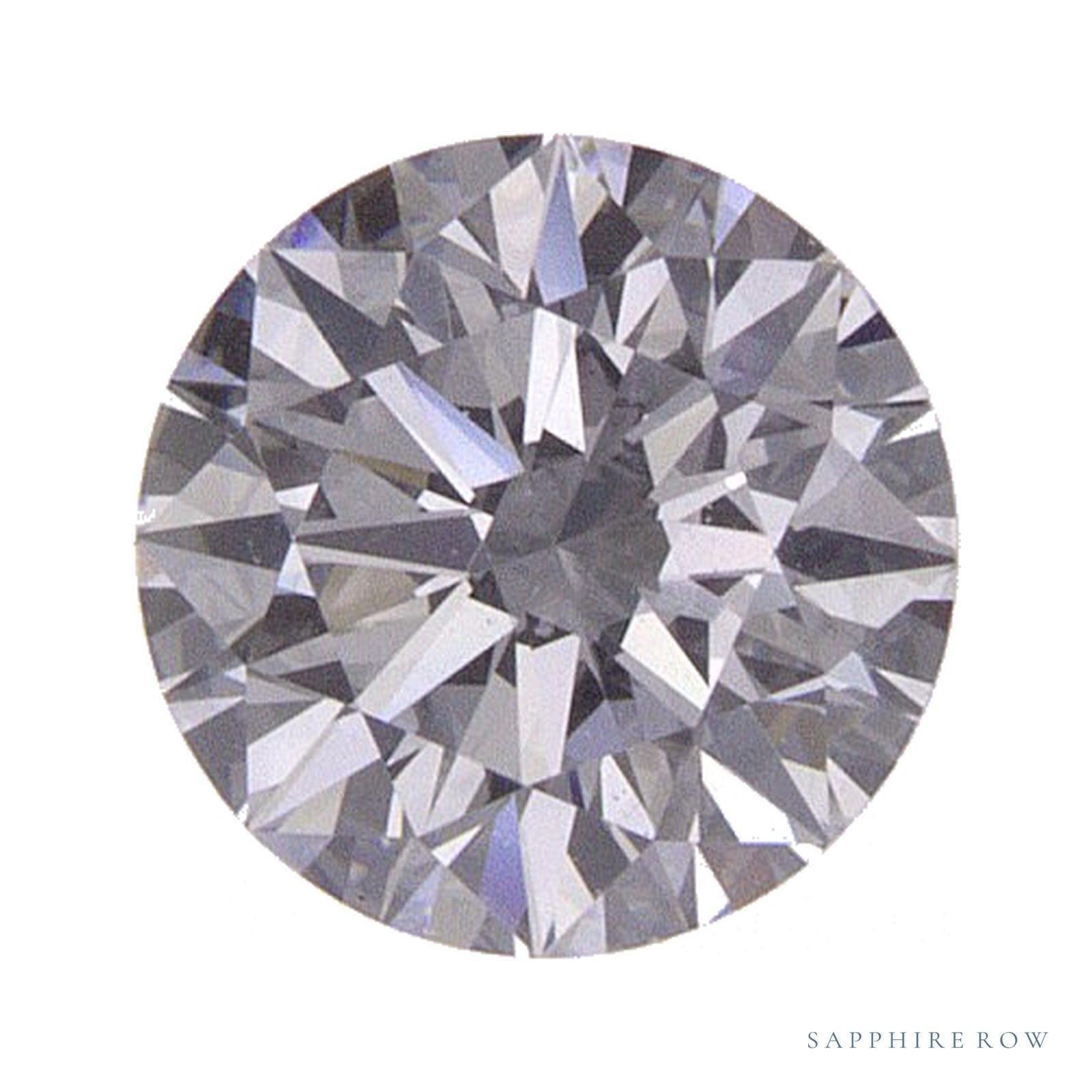 0.59 ct Round Lab-Grown Diamond – D VS1 — Sapphire Row · cut · cut3 · cut4