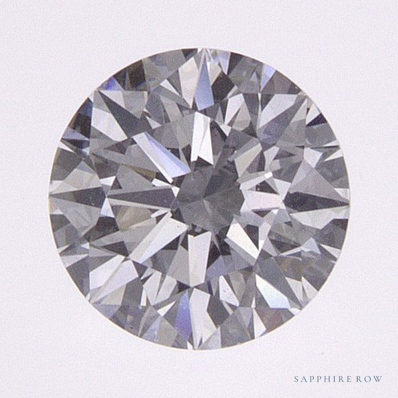 0.59 ct lab-grown diamond, round cut | Sapphire Row · cut6