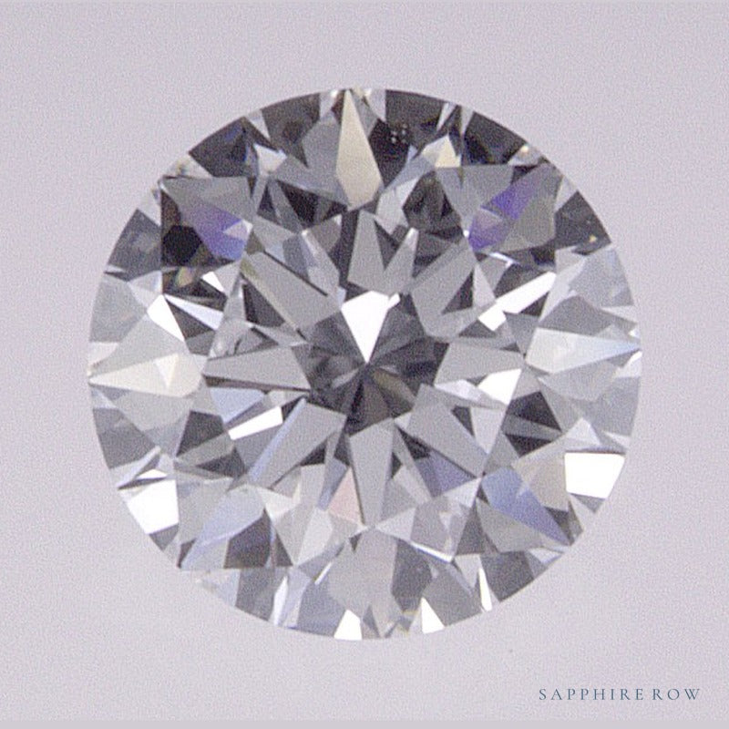 0.59 ct lab-grown diamond, round cut | Sapphire Row · cut6