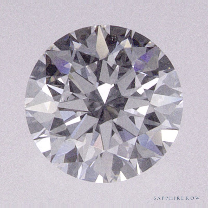 0.59 ct lab-grown diamond, round cut | Sapphire Row · cut7
