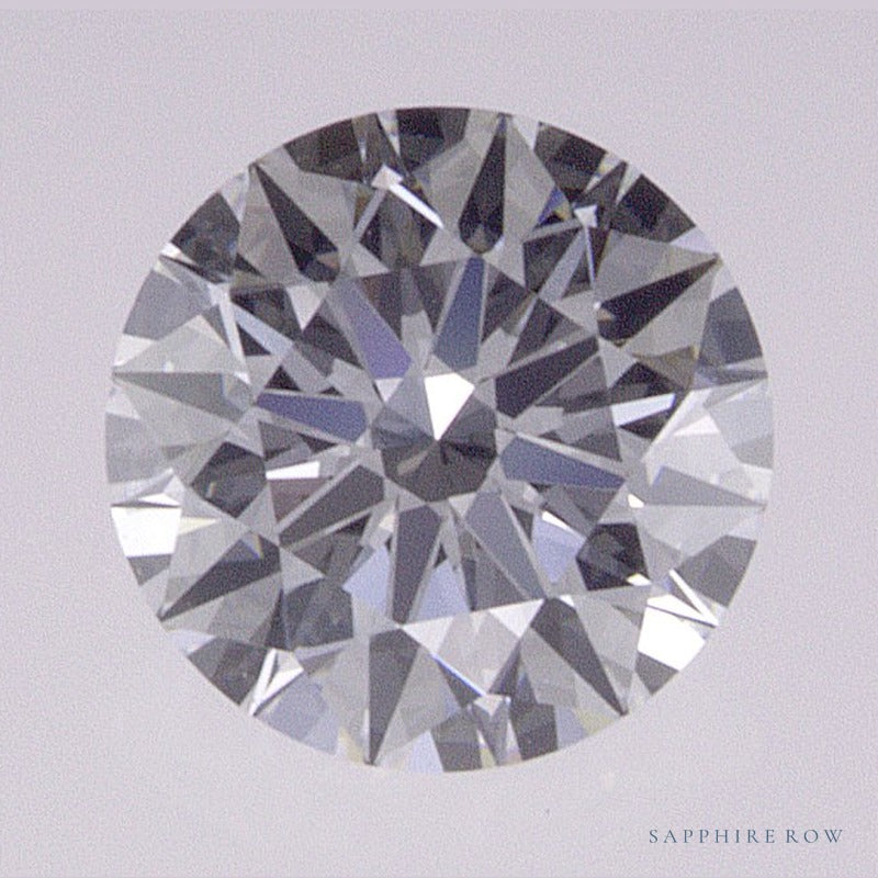 0.59 ct lab-grown diamond, round cut | Sapphire Row · cut6