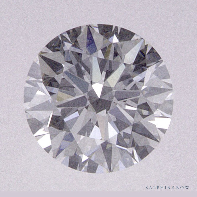 0.59 ct lab-grown diamond, round cut | Sapphire Row · cut6