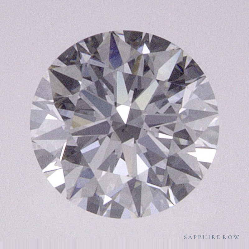 0.59 ct lab-grown diamond, round cut | Sapphire Row · cut7