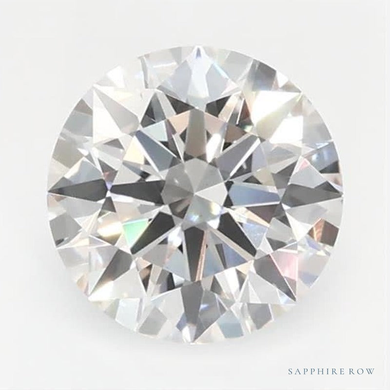 0.59 ct lab-grown diamond, round cut | Sapphire Row · cut6