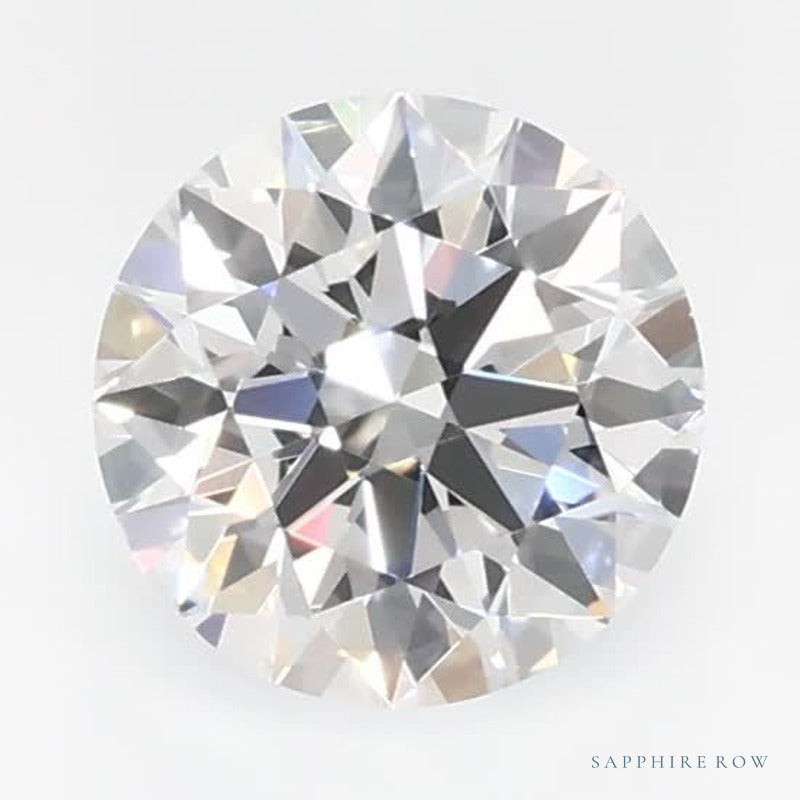 0.59 ct lab-grown diamond, round cut | Sapphire Row · cut6