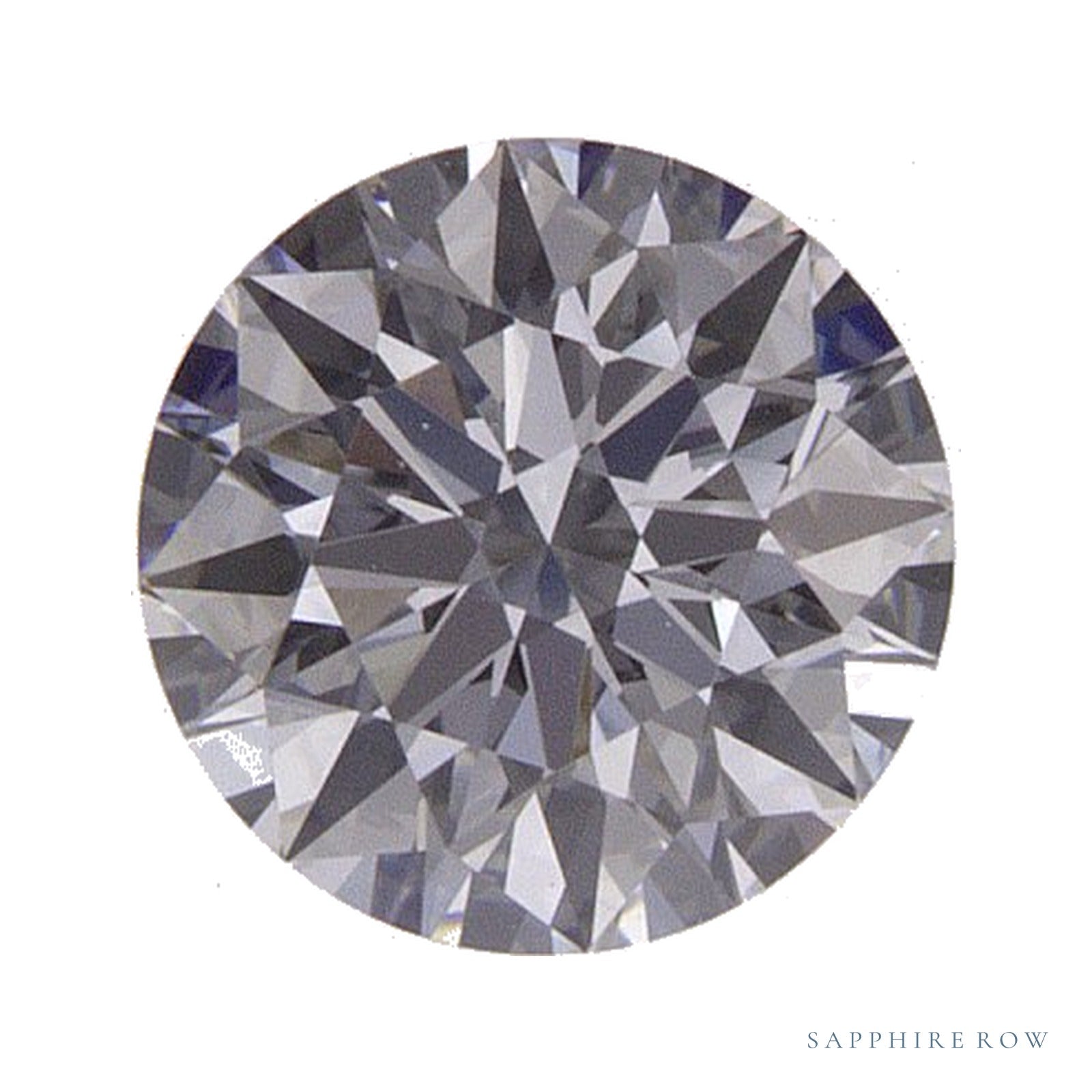 0.59 ct Round Lab-Grown Diamond – D VVS2 — Sapphire Row · cut · cut3 · cut4