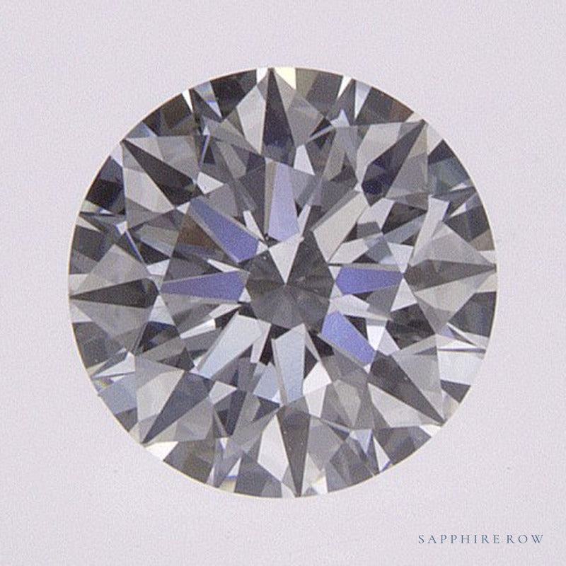 0.59 ct Round Lab-Grown Diamond – D VVS2 — Sapphire Row · cut · cut7