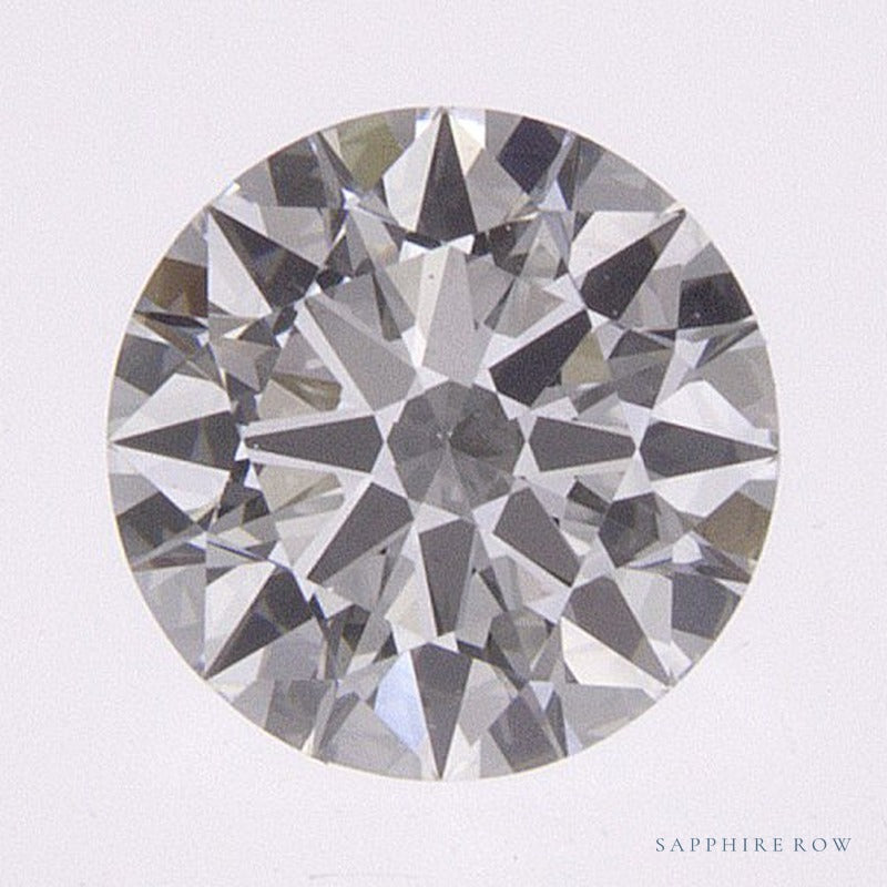 0.58 ct natural diamond, round cut | Sapphire Row · cut7