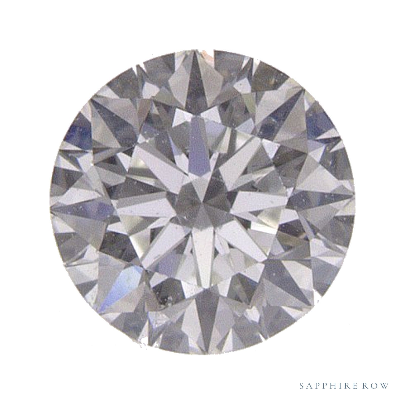 0.58 ct natural diamond, round cut | Sapphire Row · cut4