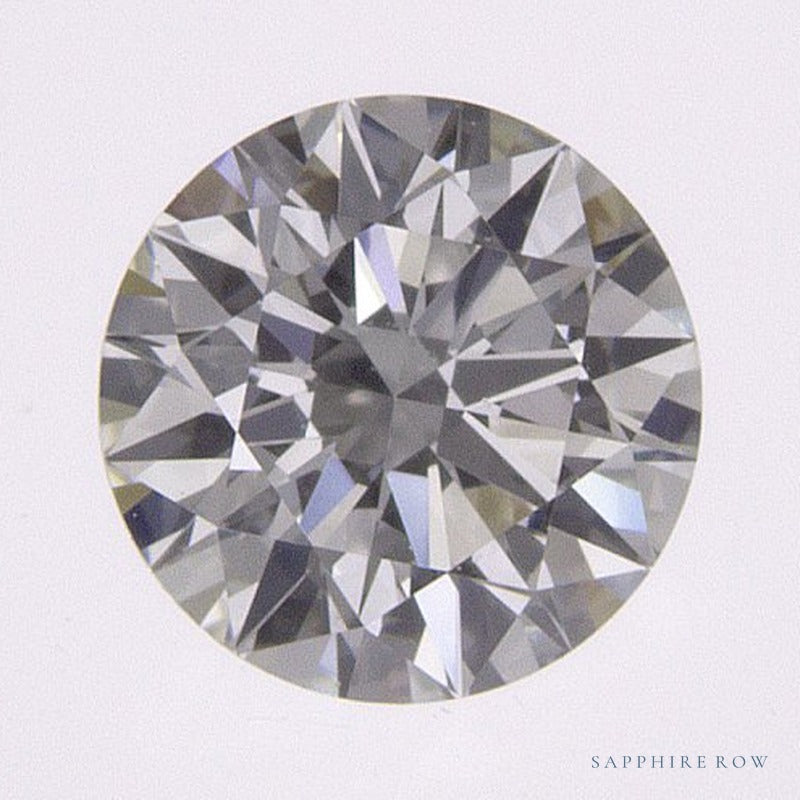 0.58 ct natural diamond, round cut | Sapphire Row · cut7