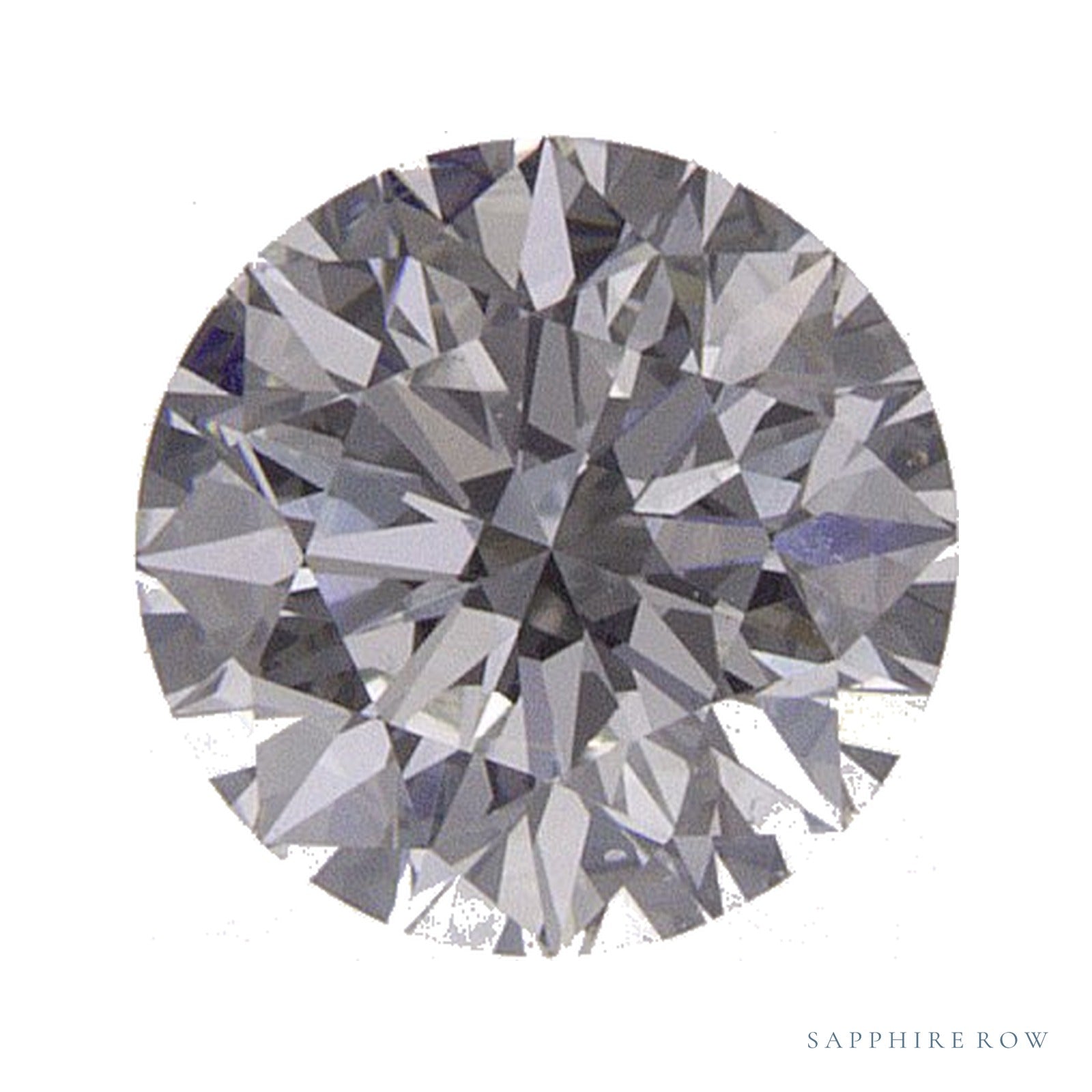 0.58 ct natural diamond, round cut | Sapphire Row · cut4