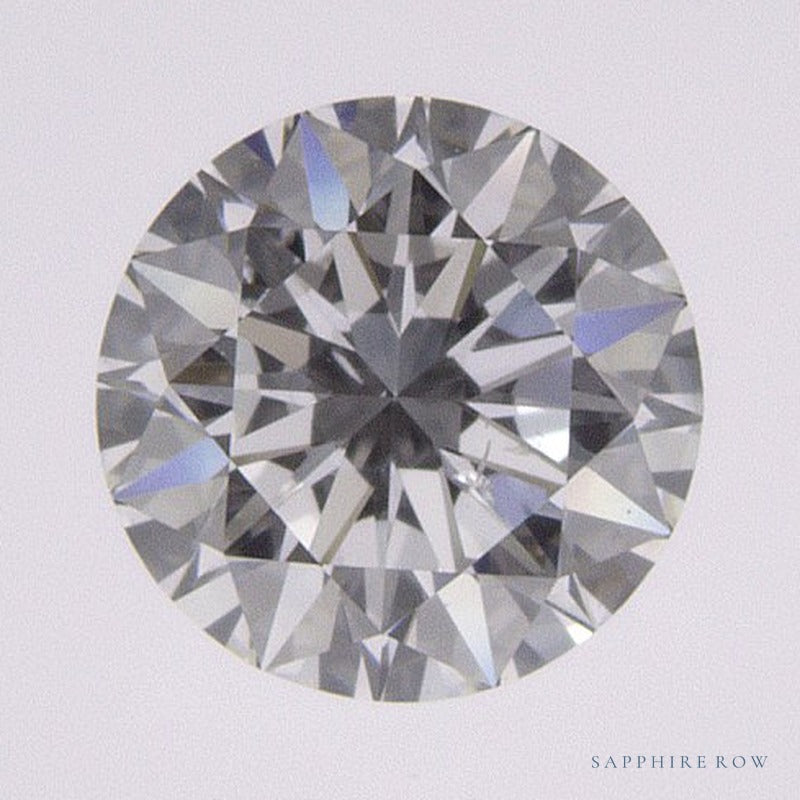 0.58 ct natural diamond, round cut | Sapphire Row · cut7