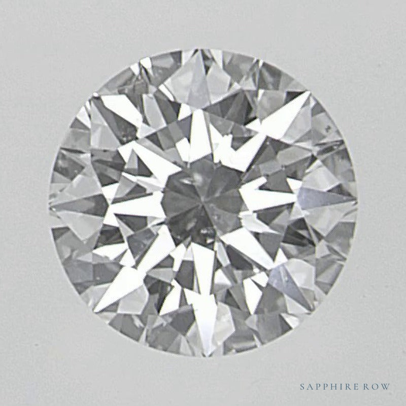 0.58 ct natural diamond, round cut | Sapphire Row · cut7