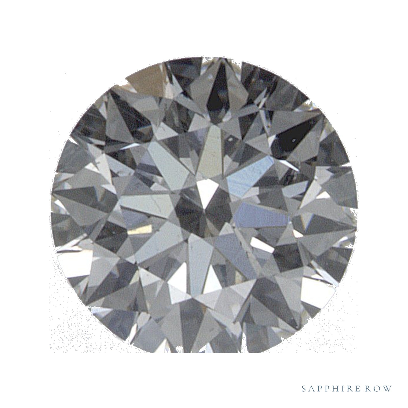 0.58 ct Round Natural Diamond – G SI2 — Sapphire Row · cut · cut3 · cut4