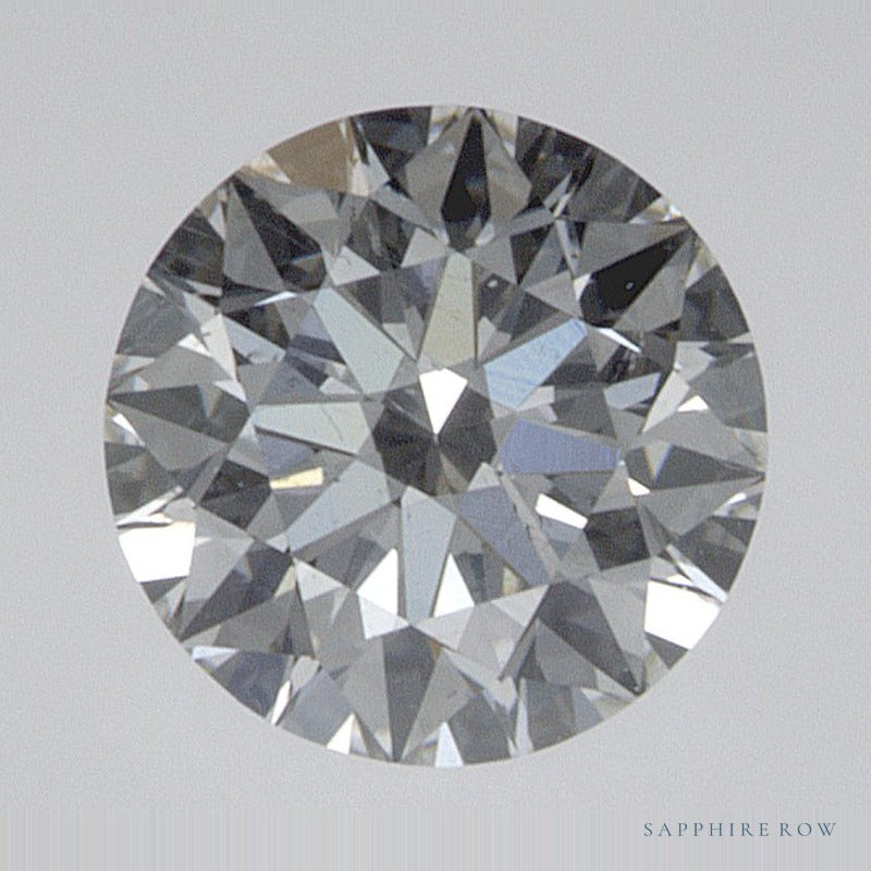 0.58 ct natural diamond, round cut | Sapphire Row · cut7
