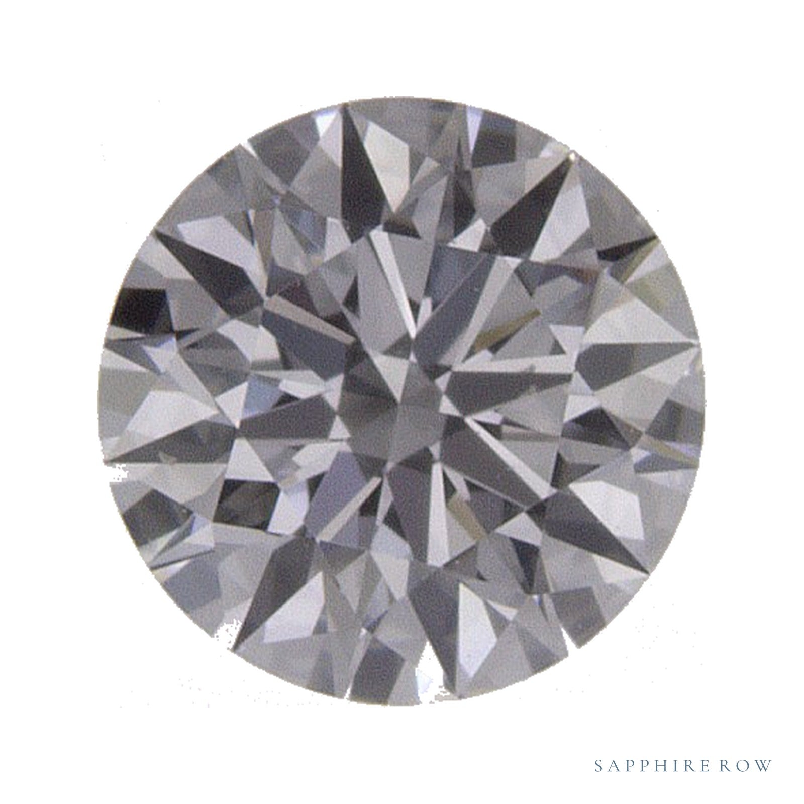 0.58 ct natural diamond, round cut | Sapphire Row