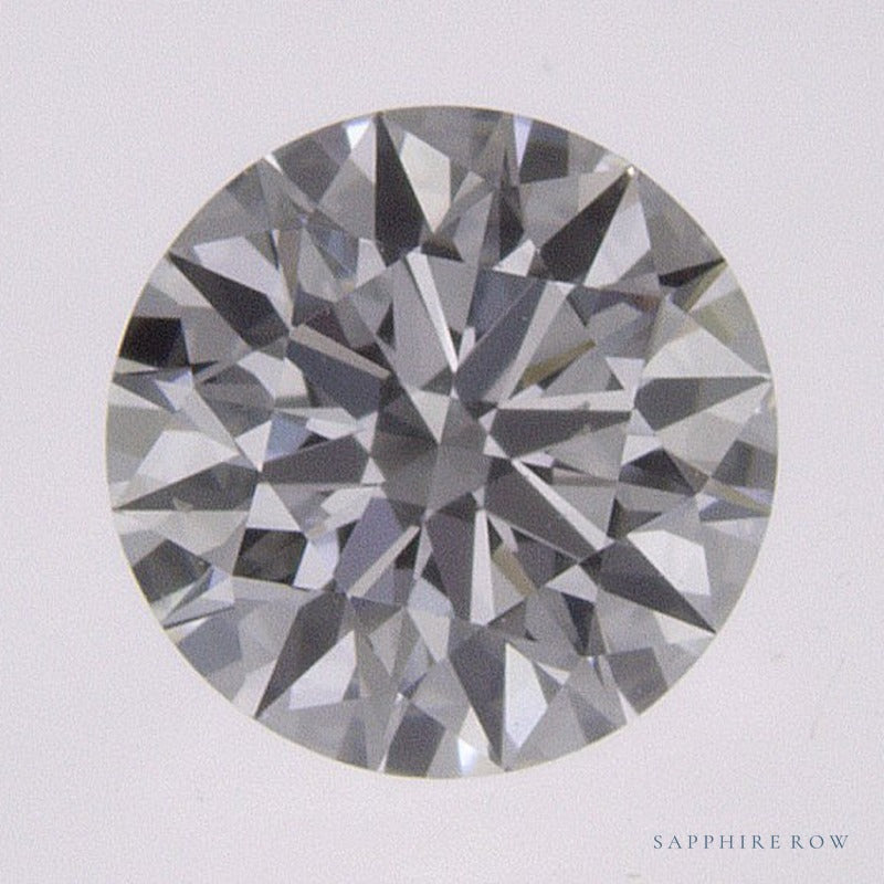0.58 ct natural diamond, round cut | Sapphire Row · cut7