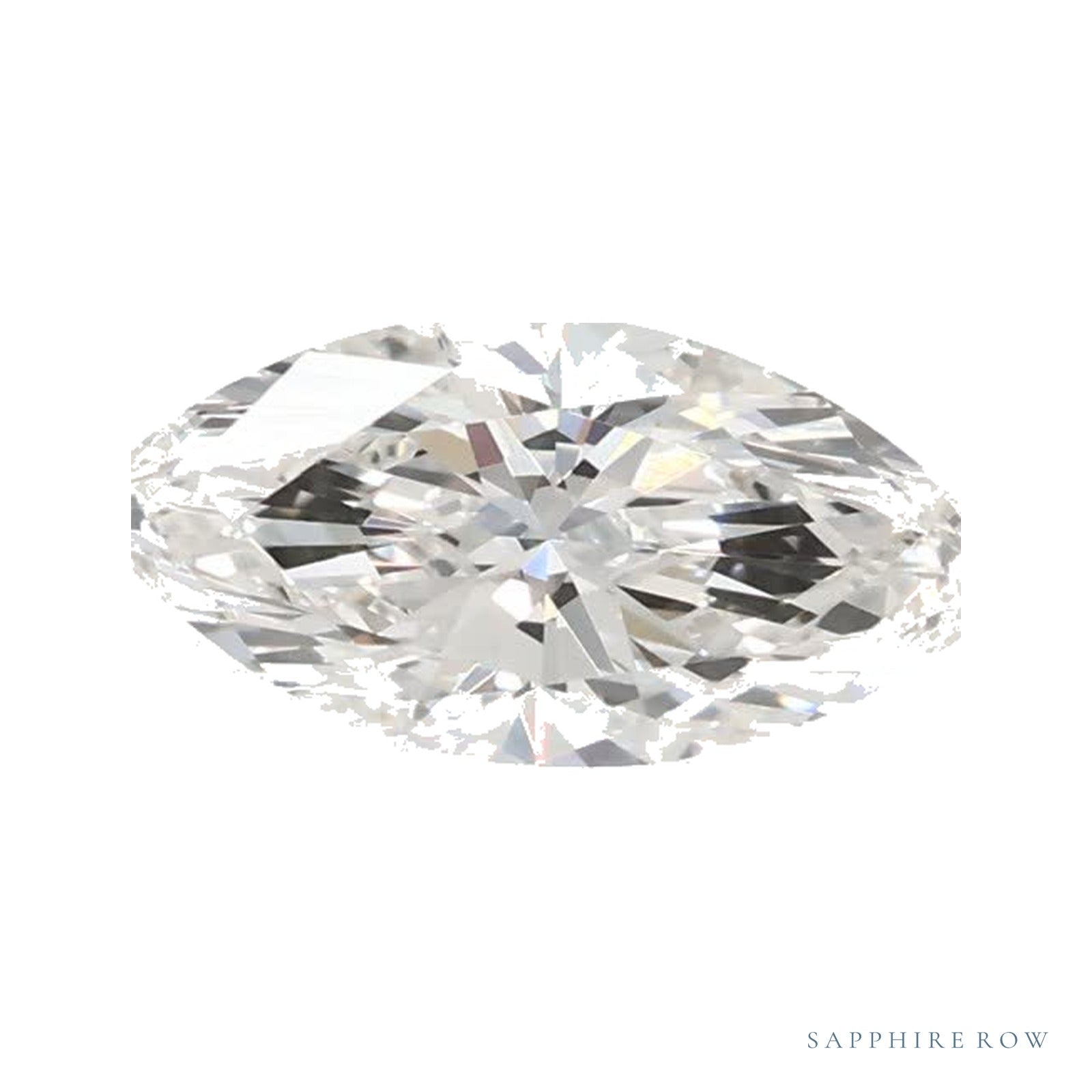 0.58 ct lab-grown diamond, marquise cut | Sapphire Row · cut4