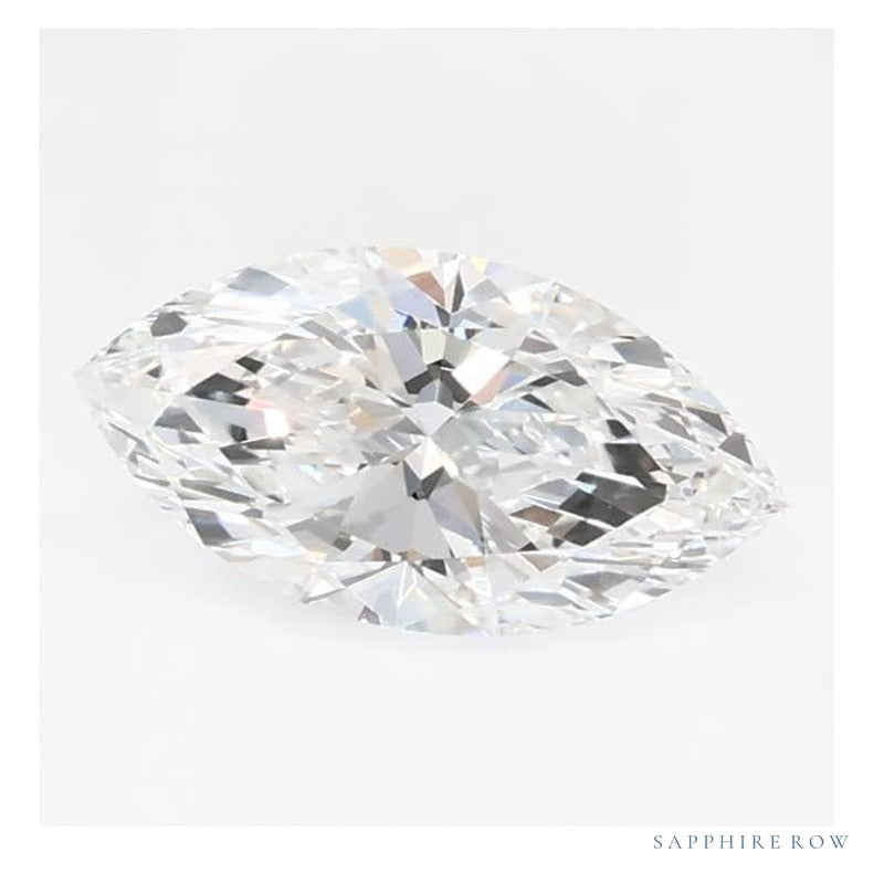 0.58 ct lab-grown diamond, marquise cut | Sapphire Row · cut7