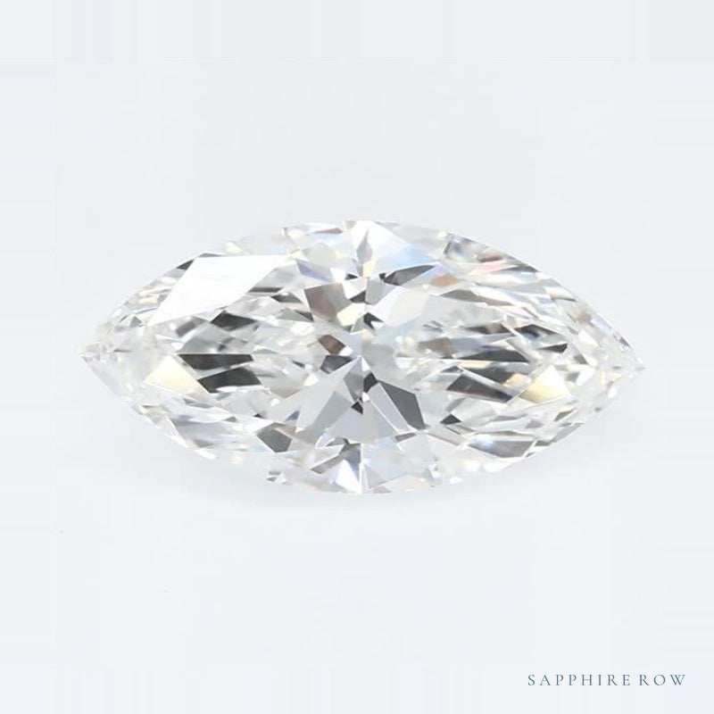 0.58 ct lab-grown diamond, marquise cut | Sapphire Row · cut7