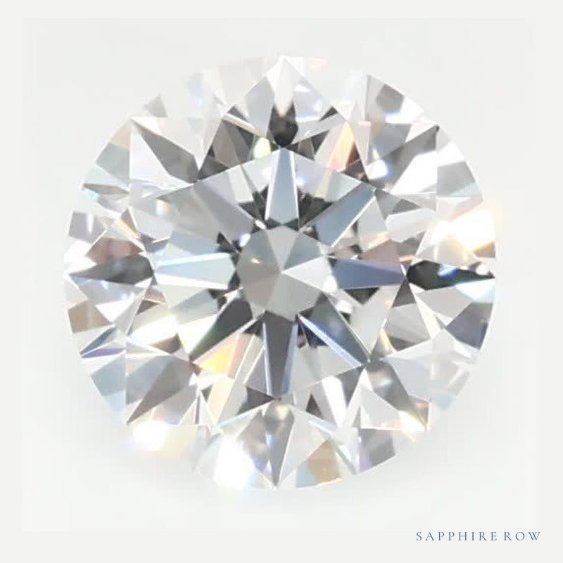 0.58 ct lab-grown diamond, round cut | Sapphire Row · cut6
