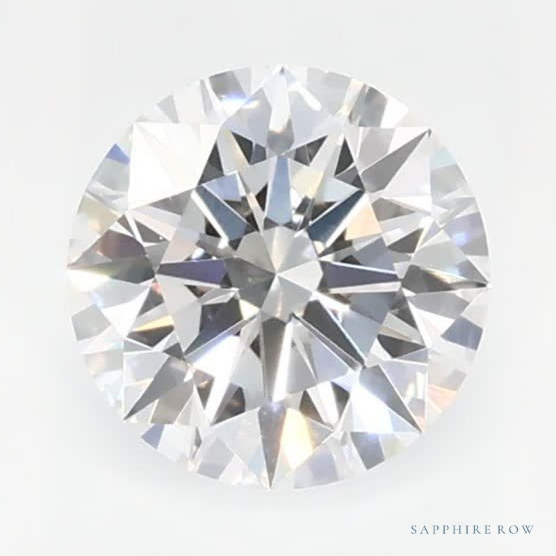 0.58 ct lab-grown diamond, round cut | Sapphire Row · cut6