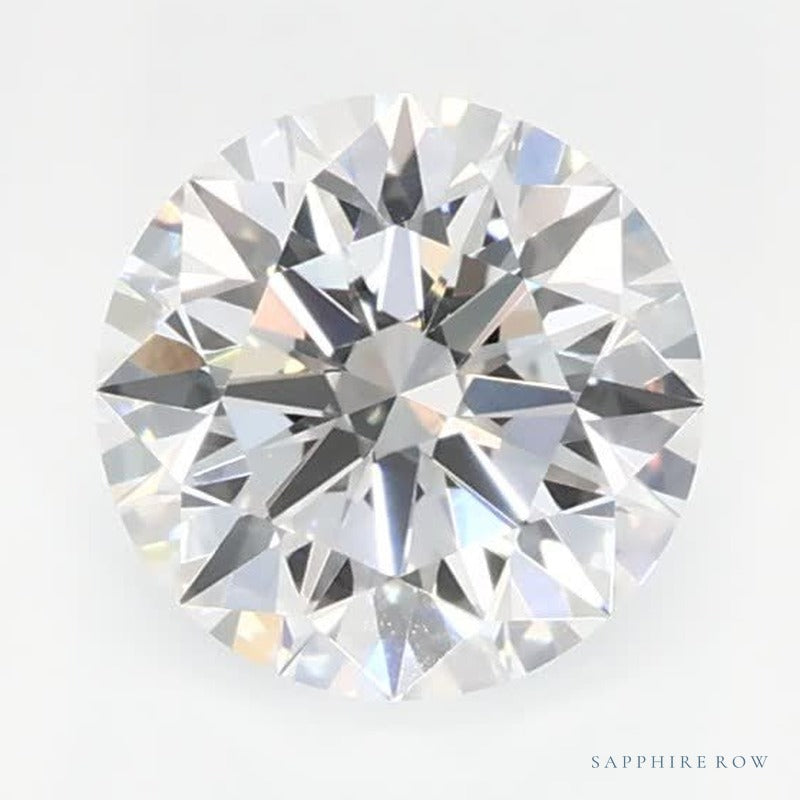 0.58 ct lab-grown diamond, round cut | Sapphire Row · cut6