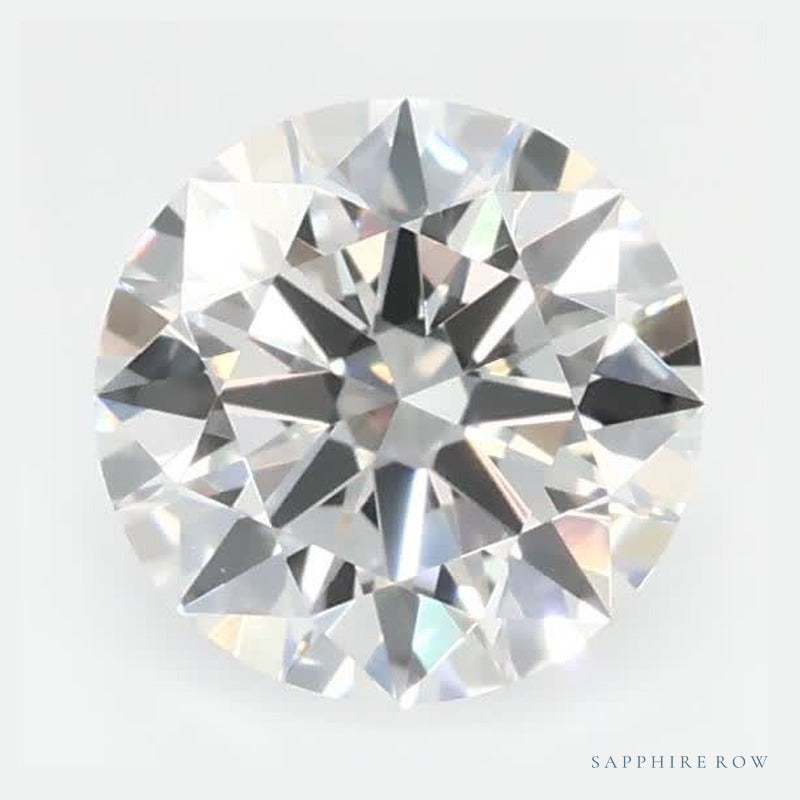 0.58 ct lab-grown diamond, round cut | Sapphire Row · cut6