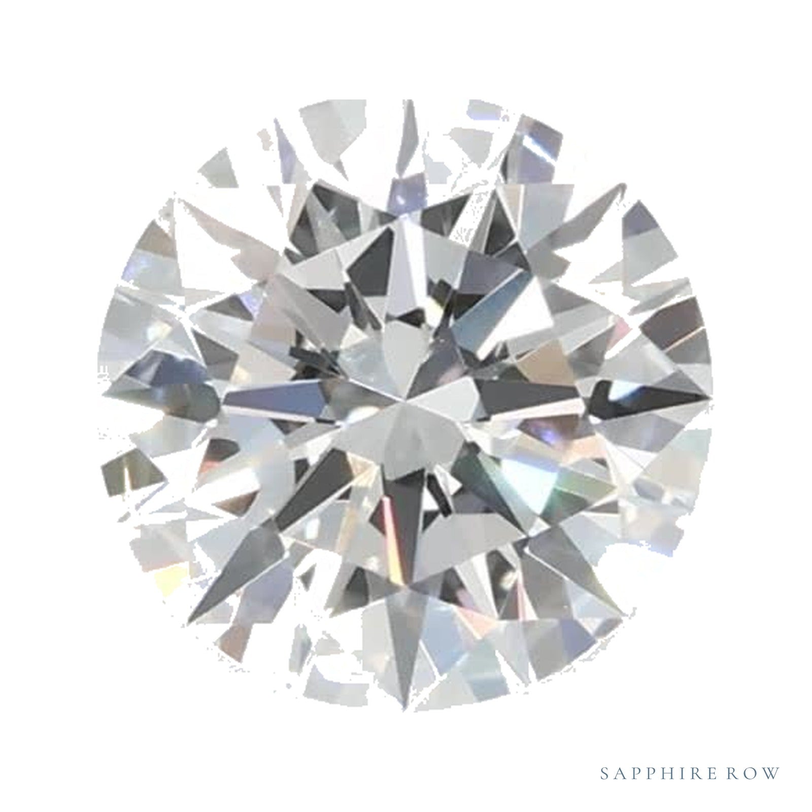 0.58 ct Round Lab-Grown Diamond – D VS1 — Sapphire Row · cut · cut3 · cut4