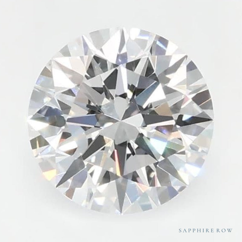 0.58 ct lab-grown diamond, round cut | Sapphire Row · cut7
